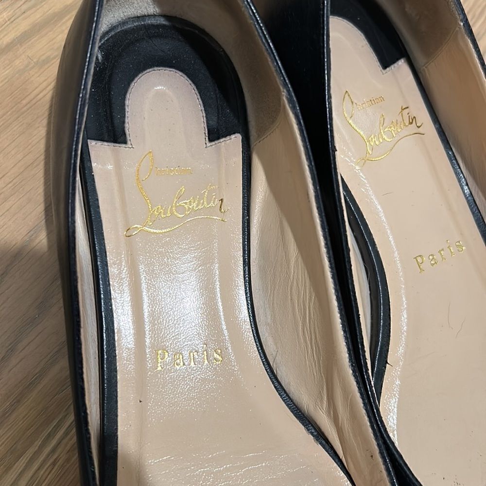 Christian louboutin black flats 37 - Picture 3 of 5